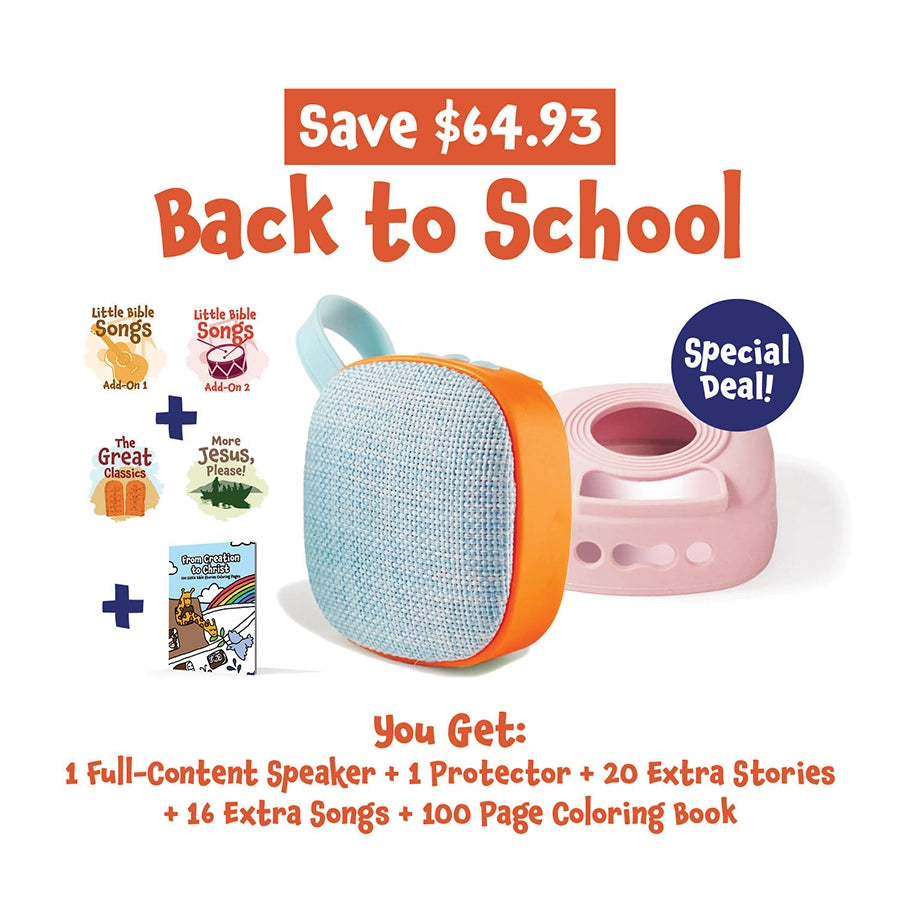 Back-To-School Bundle | Speaker + Case + Book + Extra Content