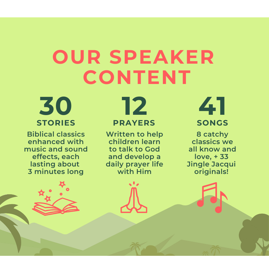 JINGLE JACQUI x LITTLE BIBLE STORIES