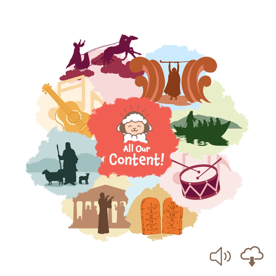 ADD FULL LIBRARY | TOTAL of 90 Stories, 24 Songs, 12 Prayers