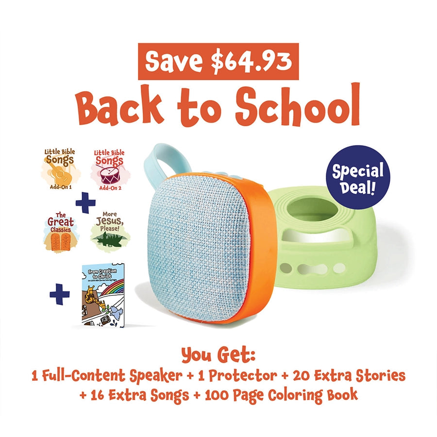 Back-To-School Bundle | Speaker + Case + Book + Extra Content
