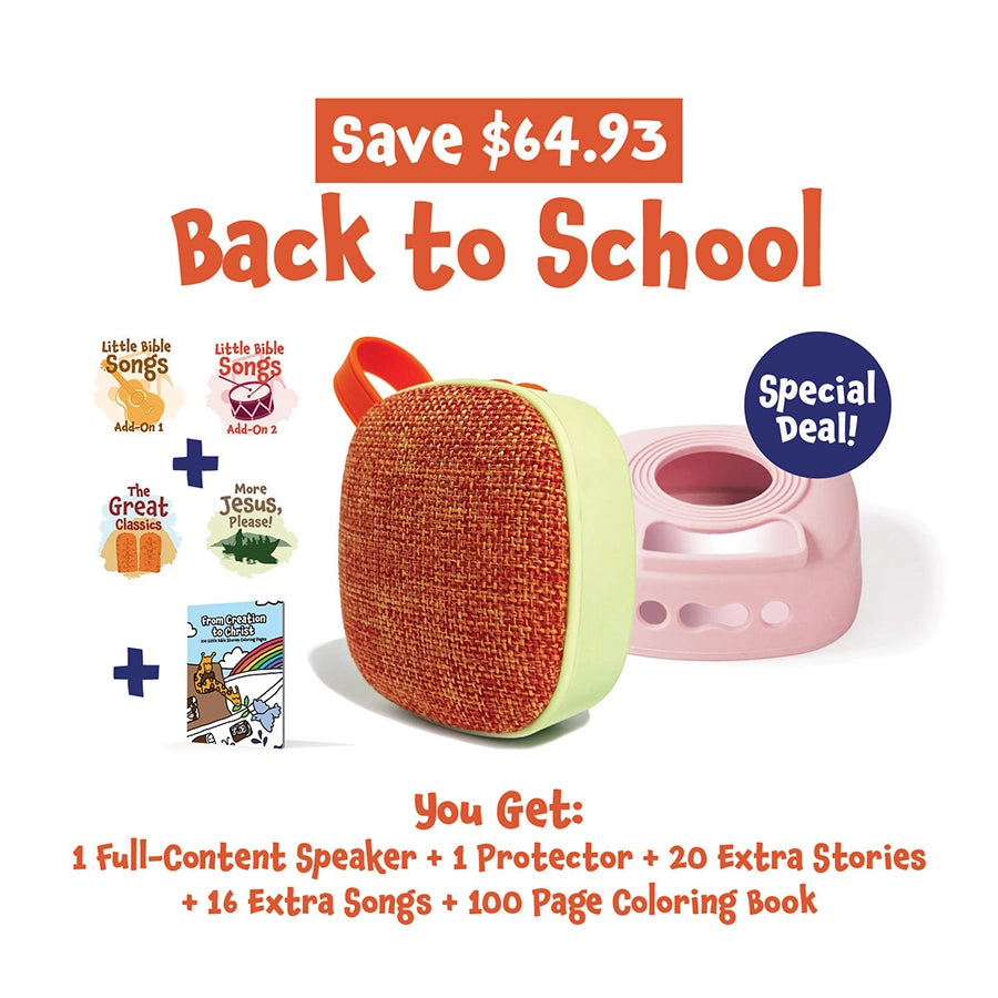 Back-To-School Bundle | Speaker + Case + Book + Extra Content