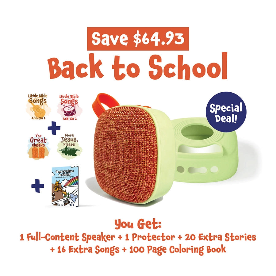 Back-To-School Bundle | Speaker + Case + Book + Extra Content