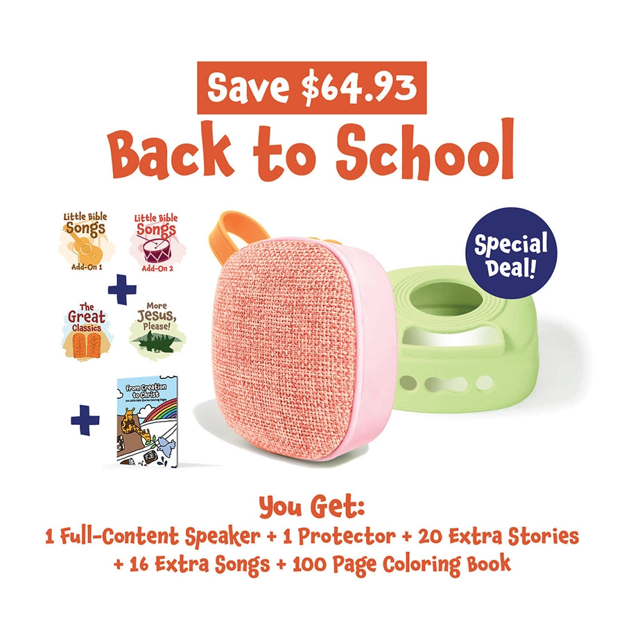Back-To-School Bundle | Speaker + Case + Book + Extra Content