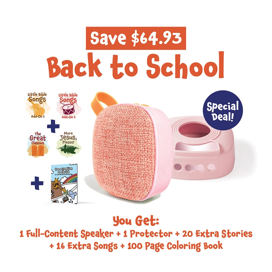 Back-To-School Bundle | Speaker + Case + Book + Extra Content