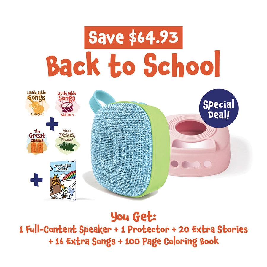 Back-To-School Bundle | Speaker + Case + Book + Extra Content