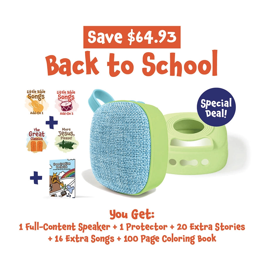 Back-To-School Bundle | Speaker + Case + Book + Extra Content