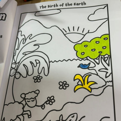 100 Coloring Pages - From Creation To Christ (PHYSICAL)